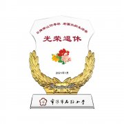 宁夏老师退休纪念品 教师退休纪念牌 医生离退休纪念牌定做厂家
