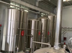 广东啤酒厂年产20万吨大型精酿啤酒酿造设备
