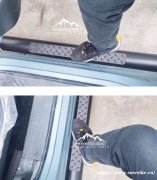 长城金刚炮皮卡车脚踏板圆管车身两侧踏板改装